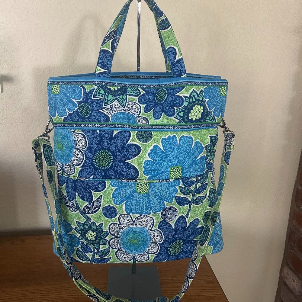 Vera Bradley Fold Over Tote Crossbody